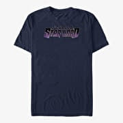 Merch Marvel What If...? - TChalla Star Lord Unisex T-Shirt Navy Blue