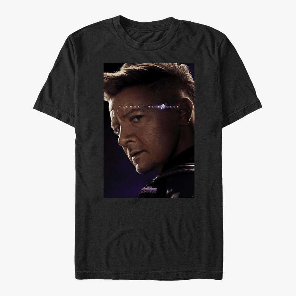 T-shirts Merch Marvel Avengers: Endgame - Hawkeye Avenge Unisex T-Shirt Black