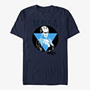 Merch Marvel GOTG 2 - Groot Info Unisex T-Shirt Navy Blue