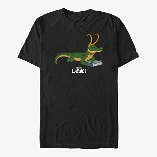 T-shirt Merch Marvel Loki - Gator Loki Hero Unisex T-Shirt Black