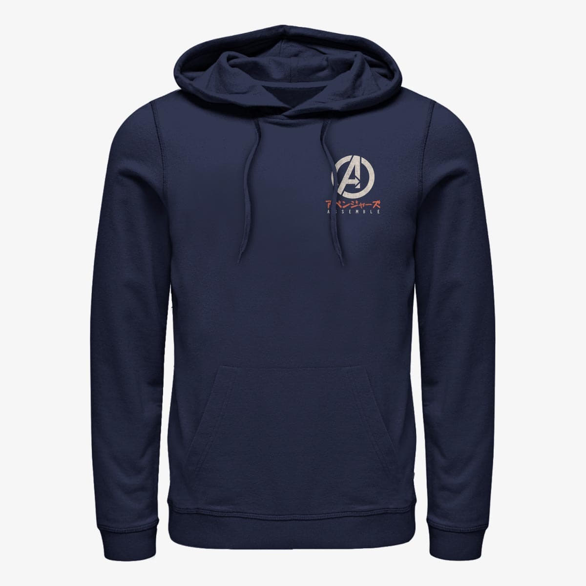 Dukserice Merch Marvel Avengers Classic - Avengers Assemble Unisex Hoodie Navy Blue