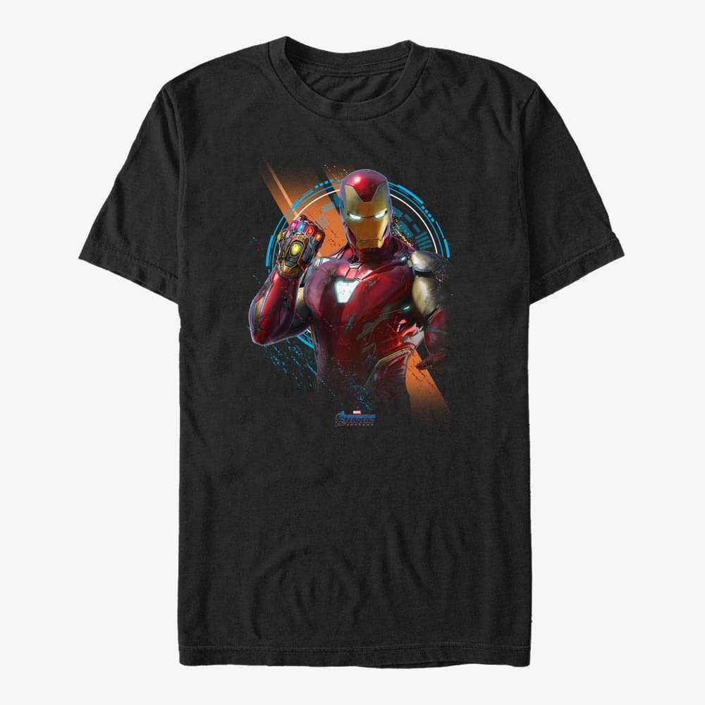 T-särgid Merch Marvel Avengers: Endgame - Endgame Hero Unisex T-Shirt Black