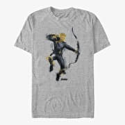 Merch Marvel Avengers: Endgame - Painted Hawk Unisex T-Shirt Heather Grey