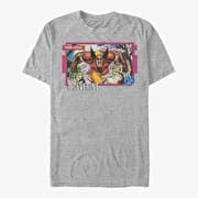 Merch Marvel X-Men - WOLVERINE Unisex T-Shirt Heather Grey