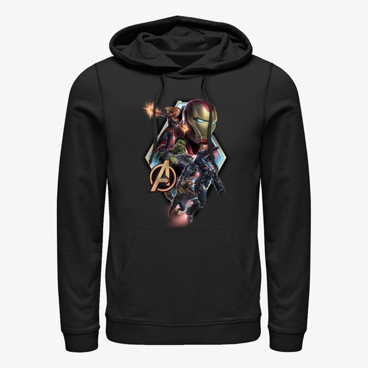 Sudaderas Merch Marvel Avengers: Endgame - Endgame Diamond Shot Unisex Hoodie Black