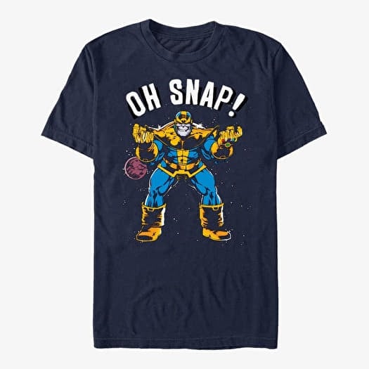 Majica Merch Marvel Avengers Classic - Aw Snap Unisex T-Shirt Navy Blue