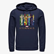 Merch Marvel: Eternals - VERTICAL BOXUPS Unisex Hoodie Navy Blue