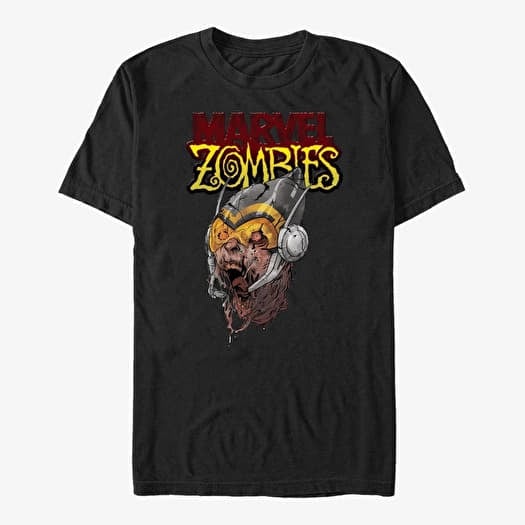 Tričko Merch Marvel - Head of Wasp Unisex T-Shirt Black