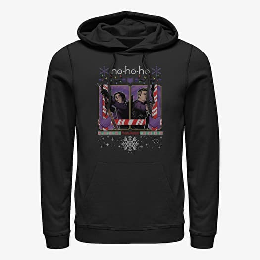 Pulóver Merch Marvel Hawkeye - Catch And Release Unisex Hoodie Black