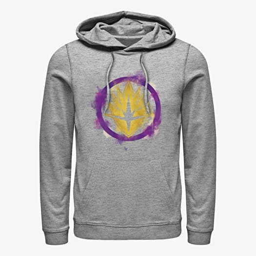 Sudadera Merch Marvel Avengers: Endgame - Guardians Spray Logo Unisex Hoodie Heather Grey