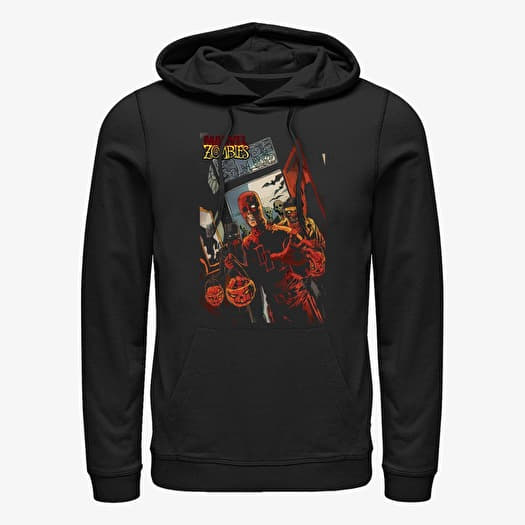 Sweatshirt Merch Marvel - Halloween Devil Unisex Hoodie Black