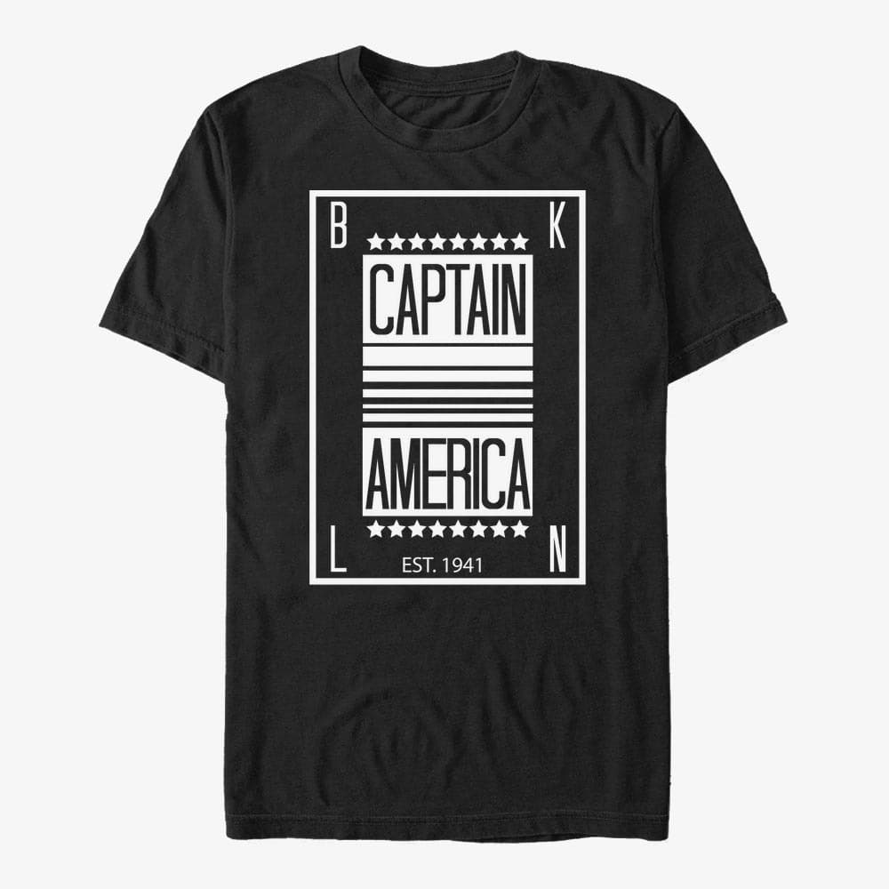 T-shirts Merch Marvel Avengers Classic - BKLN 1941 Unisex T-Shirt Black