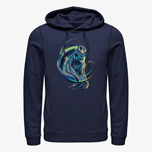 Hanorac Merch Marvel The Eternals - KRO Colors Unisex Hoodie Navy Blue
