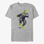 Merch Marvel Avengers: Endgame - Hulk Painted Unisex T-Shirt Heather Grey