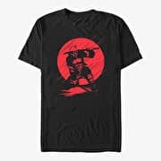 Merch Marvel Deadpool - Silhouette Deadpool Unisex T-Shirt Black
