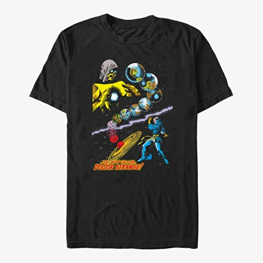 T-shirt Merch Marvel Avengers Classic - Universe Battle Unisex T-Shirt Black