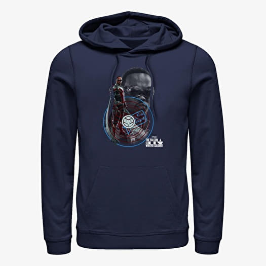 Sudadera Merch Marvel The Falcon and the Winter Soldier - Falcon Hero Unisex Hoodie Navy Blue