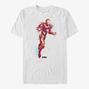 Merch Marvel Avengers: Endgame - Ironman Paint Unisex T-Shirt White