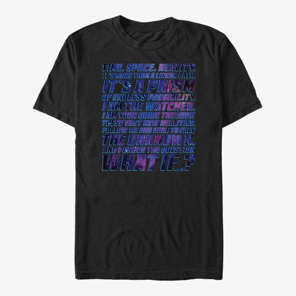 Magliette Merch Marvel What If...? - Space Prism Unisex T-Shirt Black