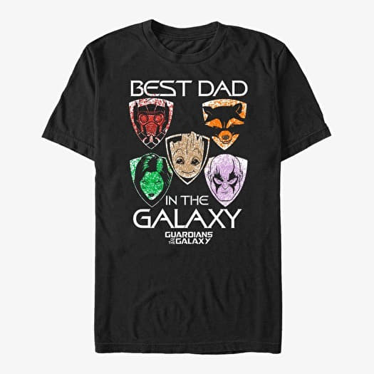 T-shirt Merch Marvel GOTG 2 - Guardians2 logo Unisex T-Shirt Black
