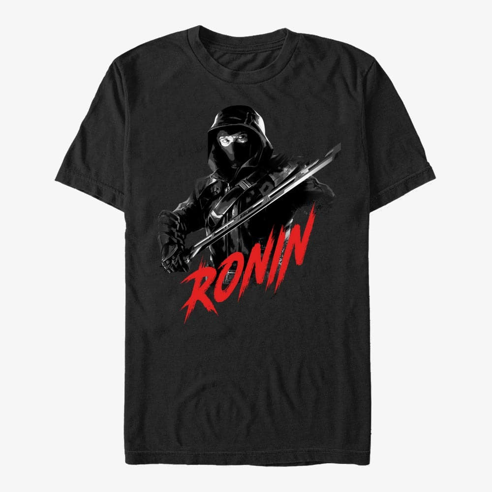 Trička Merch Marvel Avengers: Endgame - High Contrast Ronin Unisex T-Shirt Black