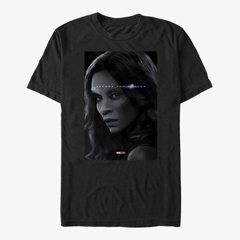 majice kratkih rukava Merch Marvel Avengers: Endgame - Avenge Gamora Unisex T-Shirt Black