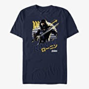 Merch Marvel Avengers: Endgame - Ninja Sunset Unisex T-Shirt Navy Blue