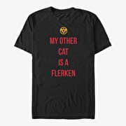 Merch Captain Marvel: Movie - Other Cat Unisex T-Shirt Black