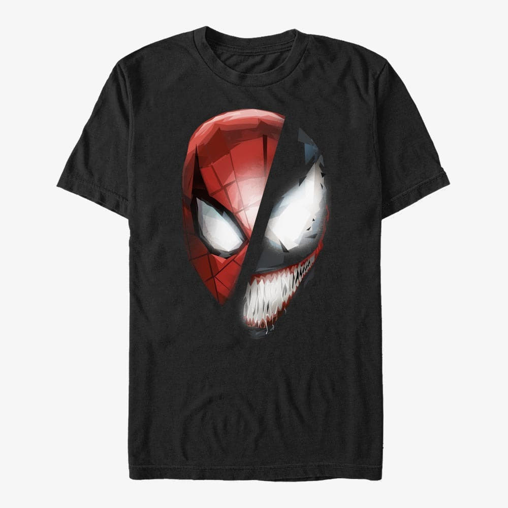Trička Merch Marvel Spider-Man Classic - Rival Angles Unisex T-Shirt Black