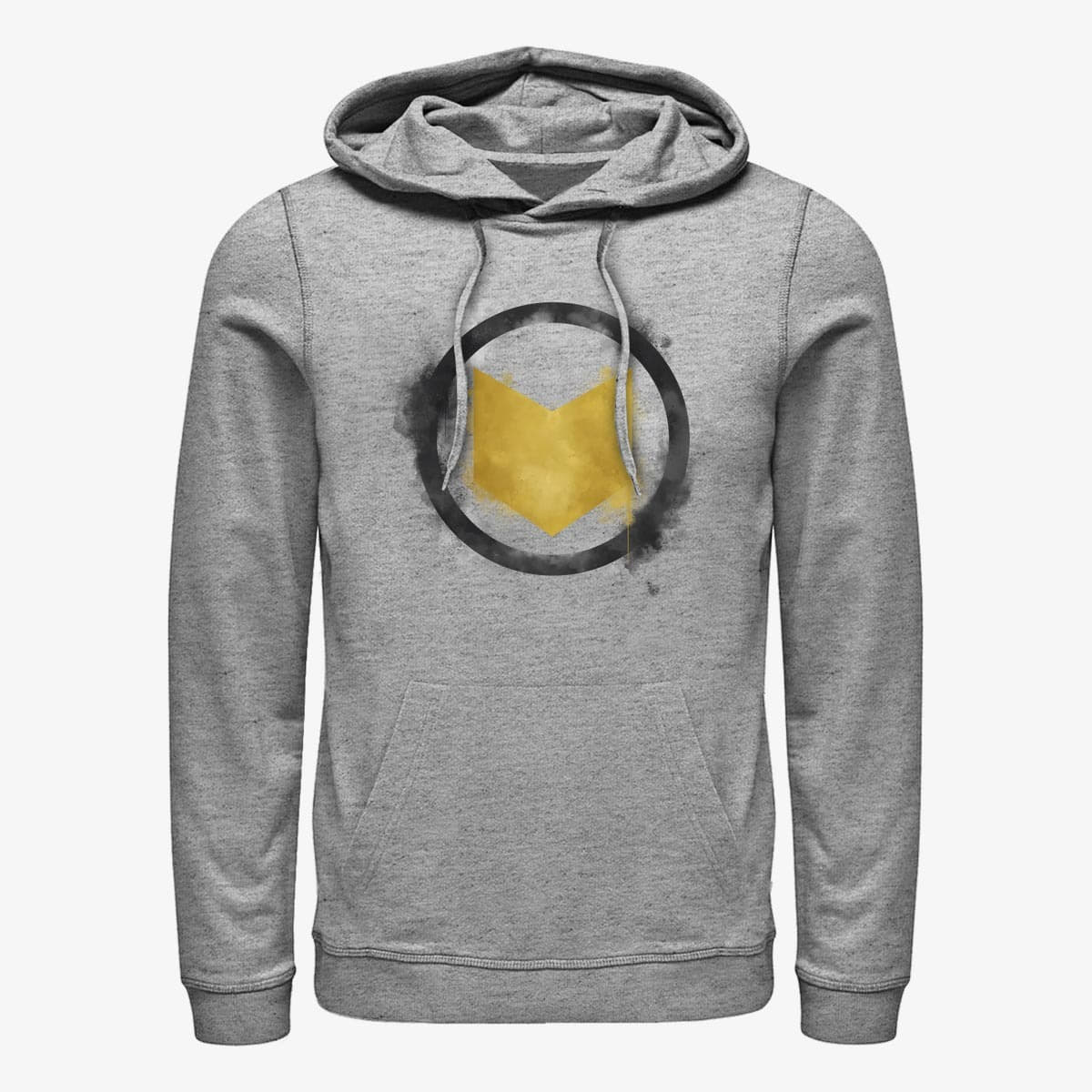 Felpe Merch Marvel Avengers: Endgame - HawkEye Spray Logo Unisex Hoodie Heather Grey