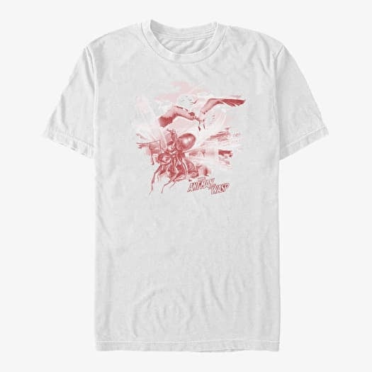 Tricou Merch Marvel Ant-Man & The Wasp: Movie - Seagull Incoming Unisex T-Shirt White