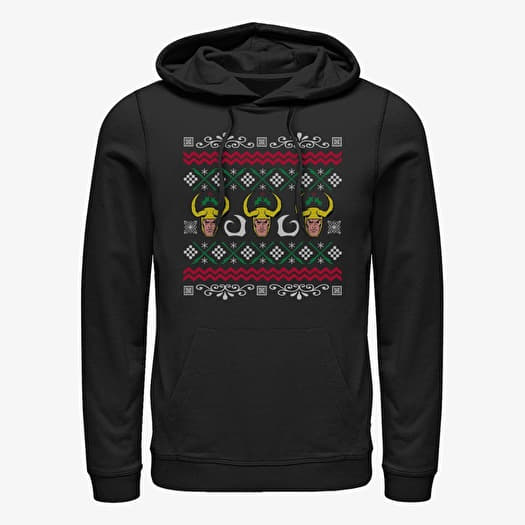 Sweatshirt Merch Marvel Avengers Classic - Loki Sweater Unisex Hoodie Black