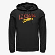 Merch Marvel - RETRO LOGO Unisex Hoodie Black