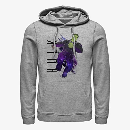 Hanorac Merch Marvel Avengers: Endgame - Hulk Painted Unisex Hoodie Heather Grey