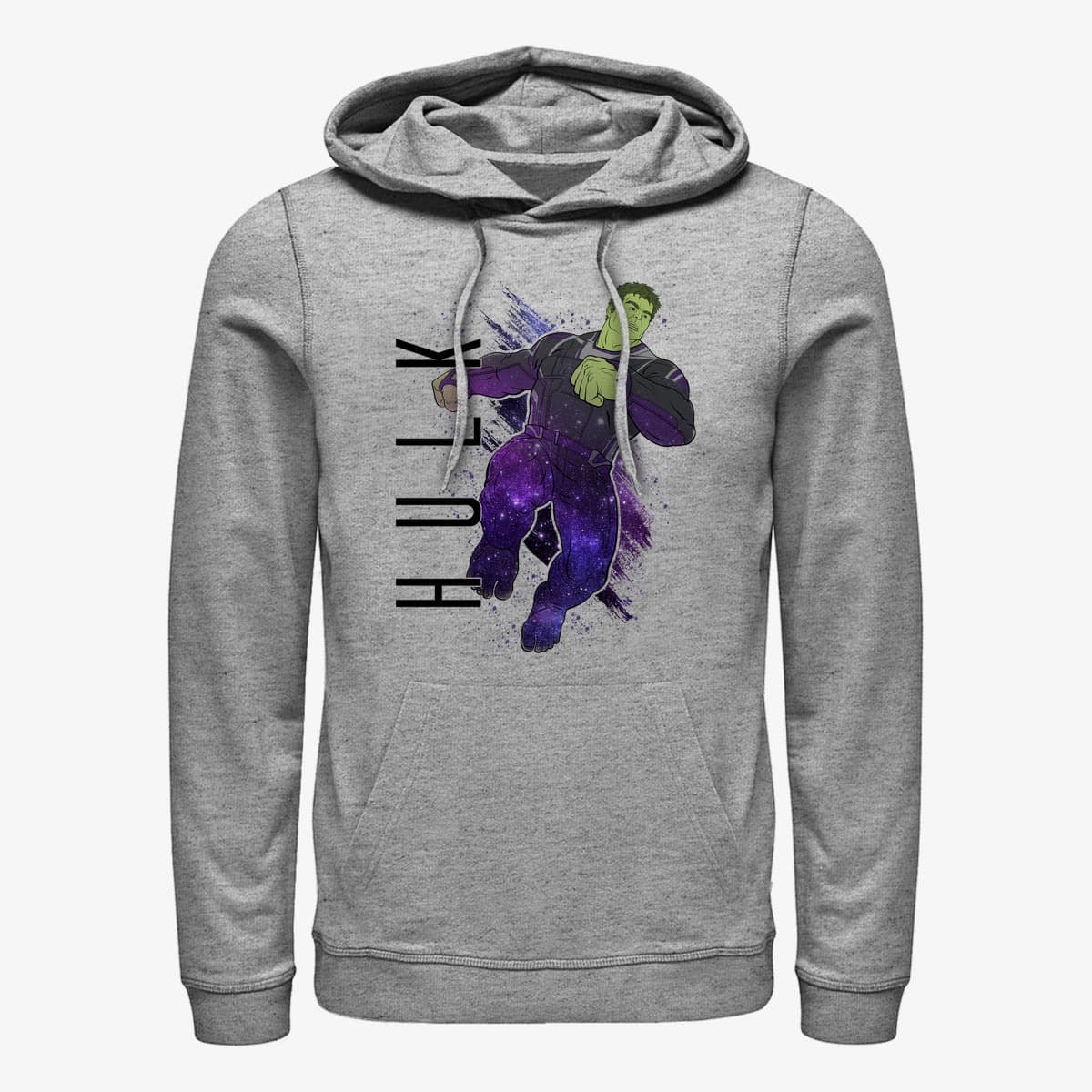 Hanorace Merch Marvel Avengers: Endgame - Hulk Painted Unisex Hoodie Heather Grey