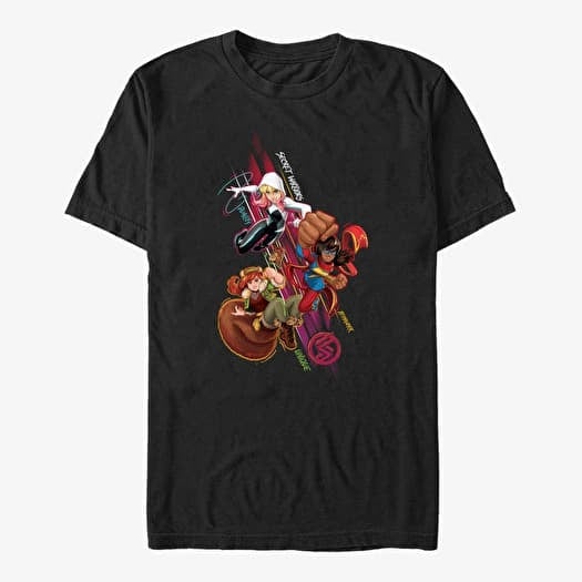 Merch Marvel - Trio Action Pose Unisex T-Shirt Black