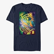 Merch Marvel GOTG 2 - Space Lord Unisex T-Shirt Navy Blue