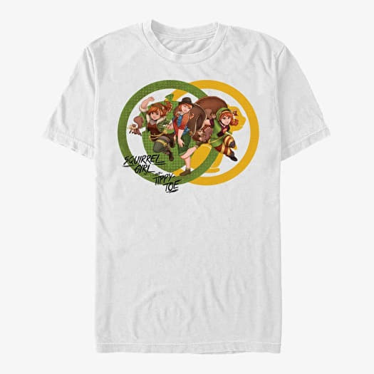 Тениска Merch Marvel - Squirrel Girl and Tippy-Toe Unisex T-Shirt White