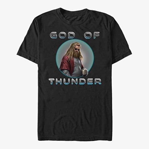 Maglietta Merch Marvel Avengers: Endgame - Thor of Thunder Unisex T-Shirt Black