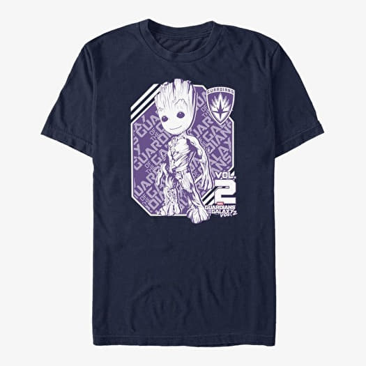Tričko Merch Marvel GOTG 2 - Iron Mantis Unisex T-Shirt Navy Blue
