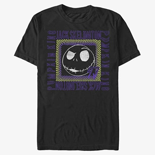 T-shirt Merch Disney Classics Nightmare Before Christmas - Jack Skate Unisex T-Shirt Black
