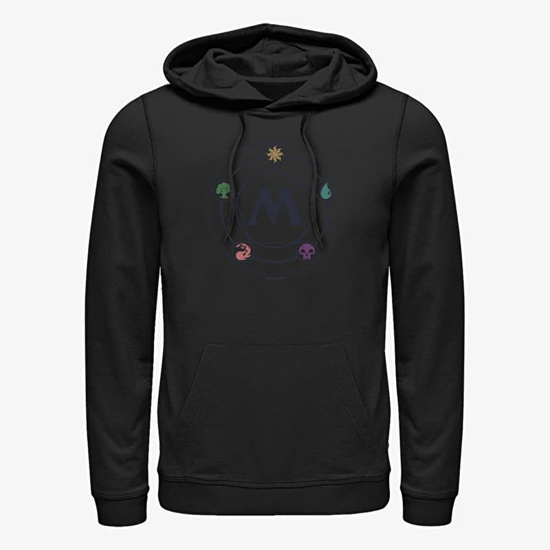 Толстовка Merch Magic: The Gathering - Mana Pentagon Unisex Hoodie Black