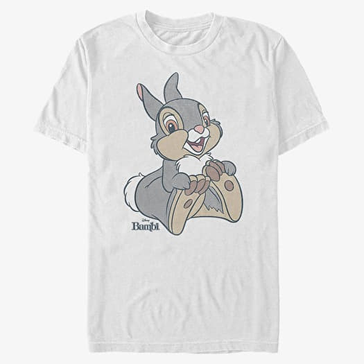 T-shirt Merch Disney Classics Bambi - Big Thumper Unisex T-Shirt White