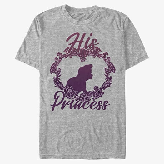 T-särk Merch Disney Classics The Little Mermaid - His Princess Unisex T-Shirt Heather Grey