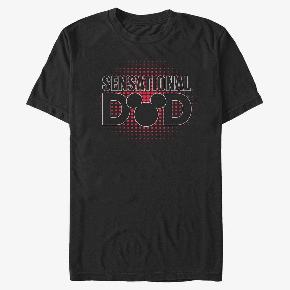 T-shirts Merch Disney Classics Mickey Classic - Sensational Dad Unisex T-Shirt Black