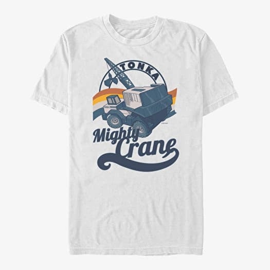 Majica Merch Hasbro Vault Tonka - Mighty Crane Unisex T-Shirt White