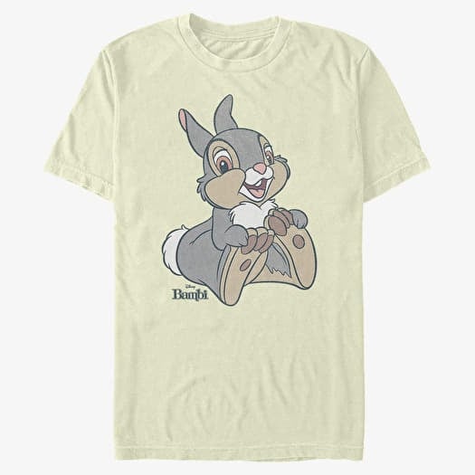T-shirt Merch Disney Classics Bambi - Big Thumper Unisex T-Shirt Natural