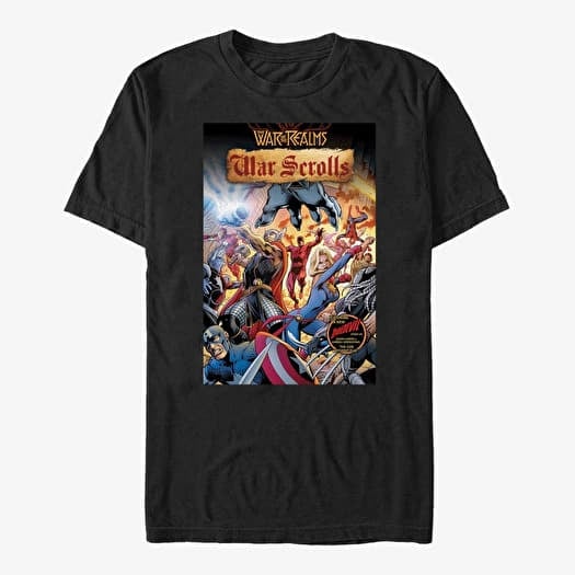 T-shirt Merch Marvel Defenders - War Scrolls Unisex T-Shirt Black