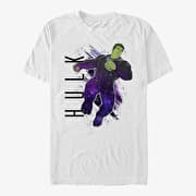 Merch Marvel Avengers: Endgame - Hulk Painted Unisex T-Shirt White