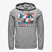 Merch Marvel Spider-Man Classic - Comic Spidey Unisex Hoodie Heather Grey